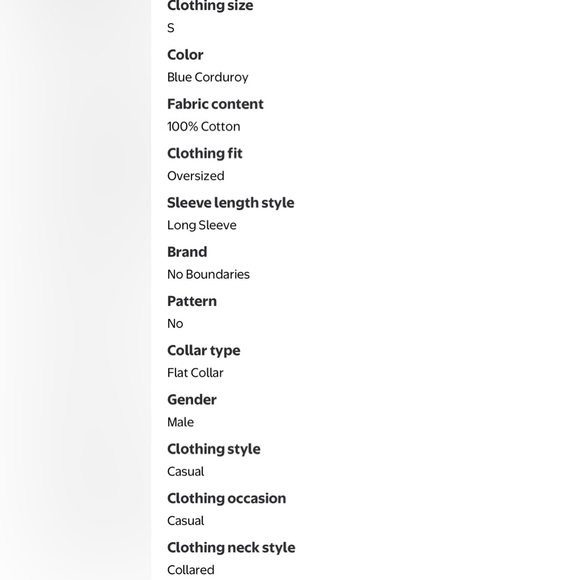 No Boundaries Hooded Flannel Shirt Blue Plaid Oversized Cotton Mens Small NWT - Picture 4 of 10